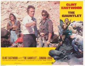 The Gauntlet Lobby Card 3 USA 11x14 Original 1977 Clint Eastwood