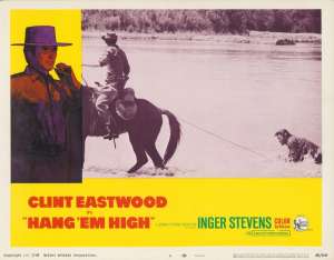 Hang Em High Lobby Card 6 USA 11x14 Original 1968 Clint Eastwood