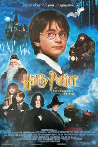 Harry Potter And The Sorcerer's Stone Poster Original RARE USA One Sheet