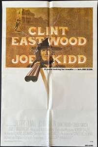 Joe Kidd Poster Original USA International One Sheet 1972 Clint Eastwood