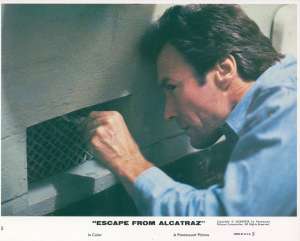 Escape From Alcatraz Lobby Card 5 USA 8x10 Original 1979 Eastwood