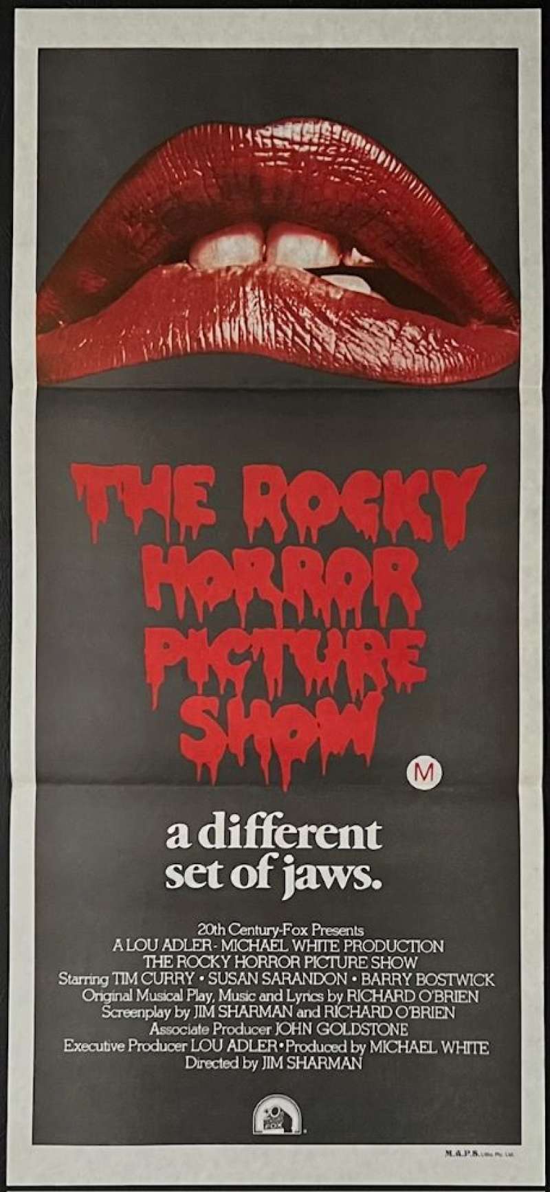 tim curry rocky horror poster