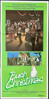 Bush Christmas Poster Original Daybill 1983 Nicole Kidman John Howard