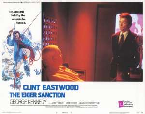 The Eiger Sanction Lobby Card 8 USA 11x14 Original 1975 Clint Eastwood