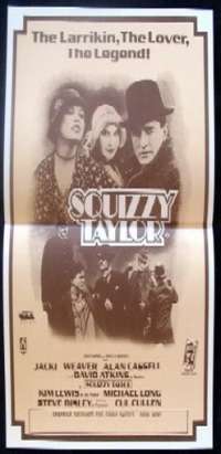 Squizzy Taylor movie poster 1982 David Atkins Jackie Weaver Daybill