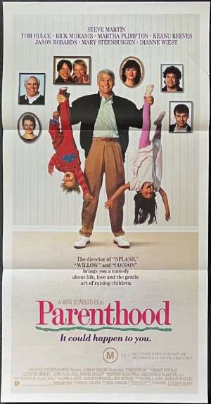 Parenthood Poster Daybill Original 1989 Steve Martin Dianne Wiest