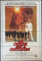 An Officer And A Gentleman Movie Poster Original One Sheet 1982 Richard Gere