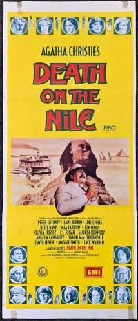 Death On The Nile Daybill Movie poster