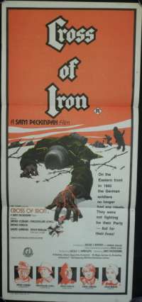 Cross Of Iron 1977 Daybill movie poster James Coburn Maximilian Schell