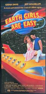 Earth Girls Are Easy Movie Poster Original Daybill