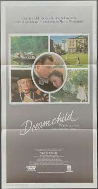 Dreamchild Poster Daybill Original 1985 Coral Browne Ian Holm
