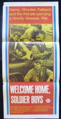 Welcome Home, Soldier Boys Daybill Movie poster