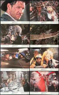 Indiana Jones And The Temple Of Doom Lobby Card Set 8x10 USA N/Mint