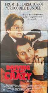 Driving Me Crazy Poster Daybill Original 1991 Ed O&#039;Neill Aka Dutch