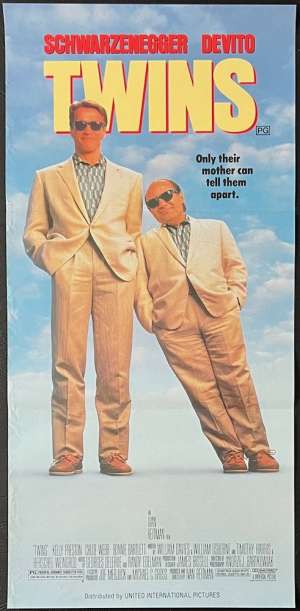 Twins Poster Original Daybill 1988 Schwarzenegger DeVito