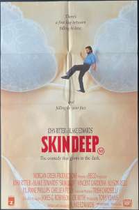 Skin Deep Poster One Sheet Original 1989 Blake Edwards