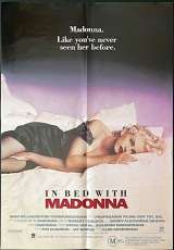 In Bed With Madonna One Sheet Poster 1991 Madonna Truth Or Dare